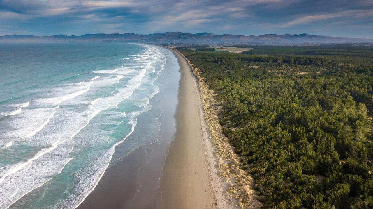 كريستتشيرش Spencer Beach Top 10 Holiday Park المظهر الخارجي الصورة